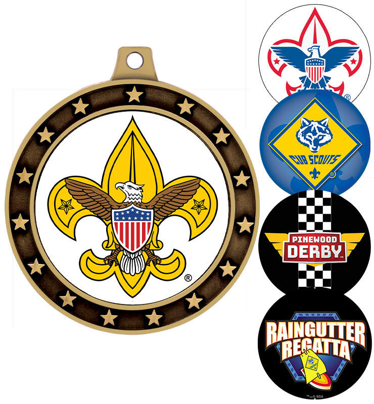 Universe Star Scouts™ Insert Medal