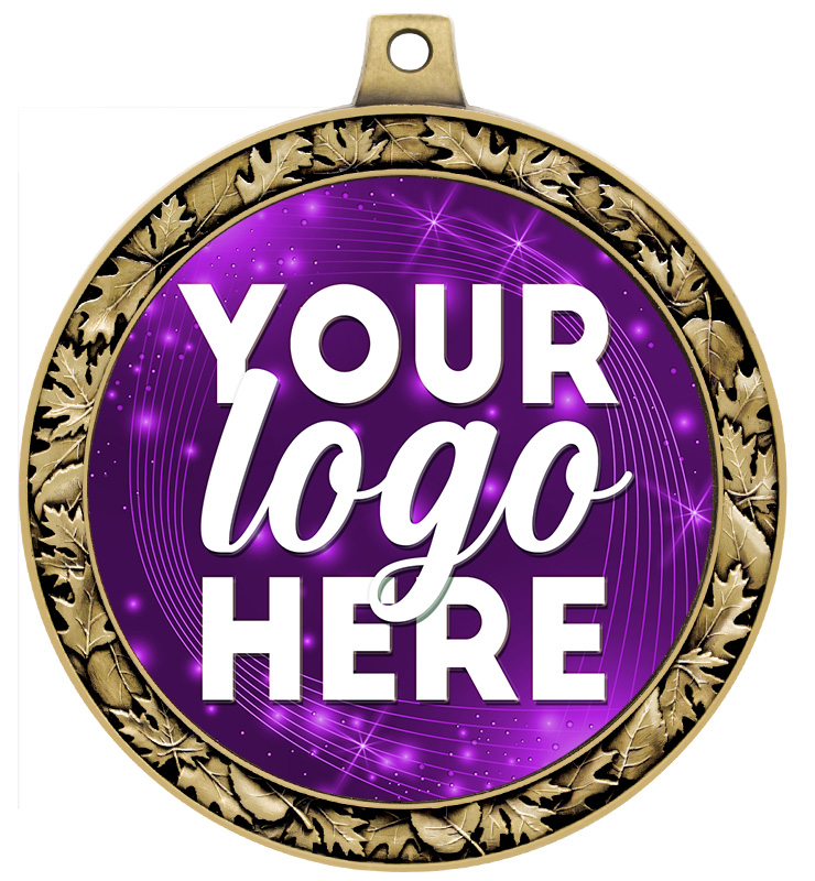 2 1/2" Seasonal Fall Insert Medal