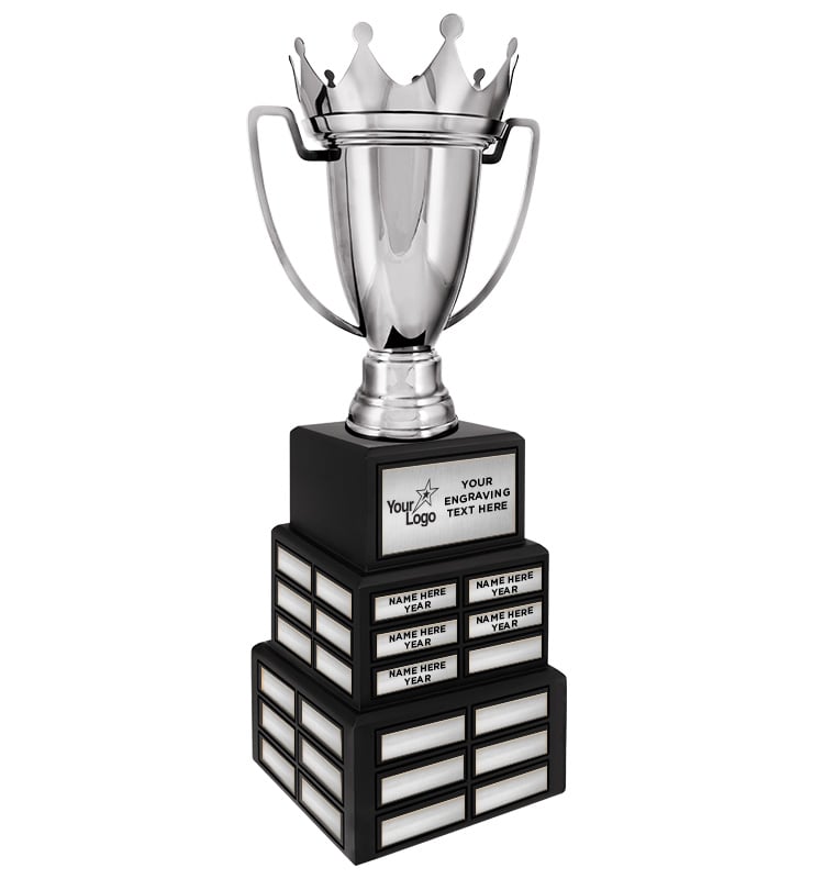 Perpetual Silver Crown Cup Trophy