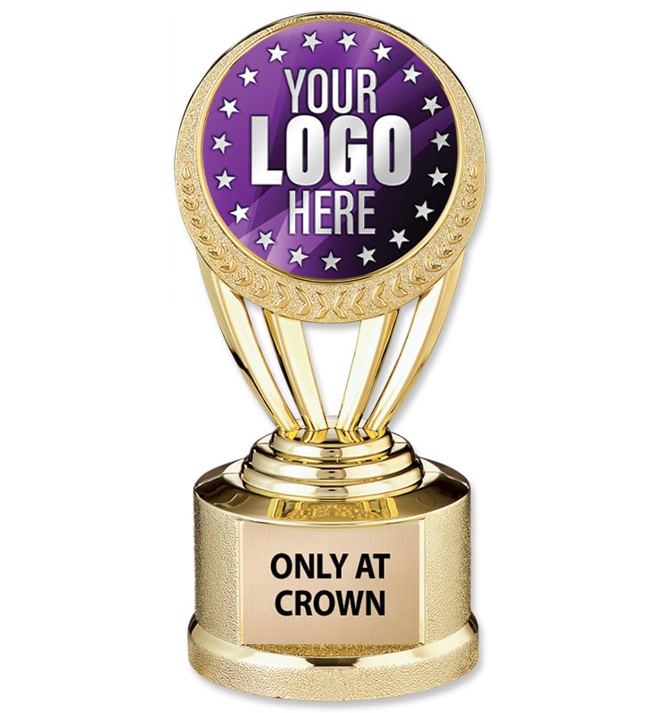 5" Alliance Wreath Custom Insert Trophy