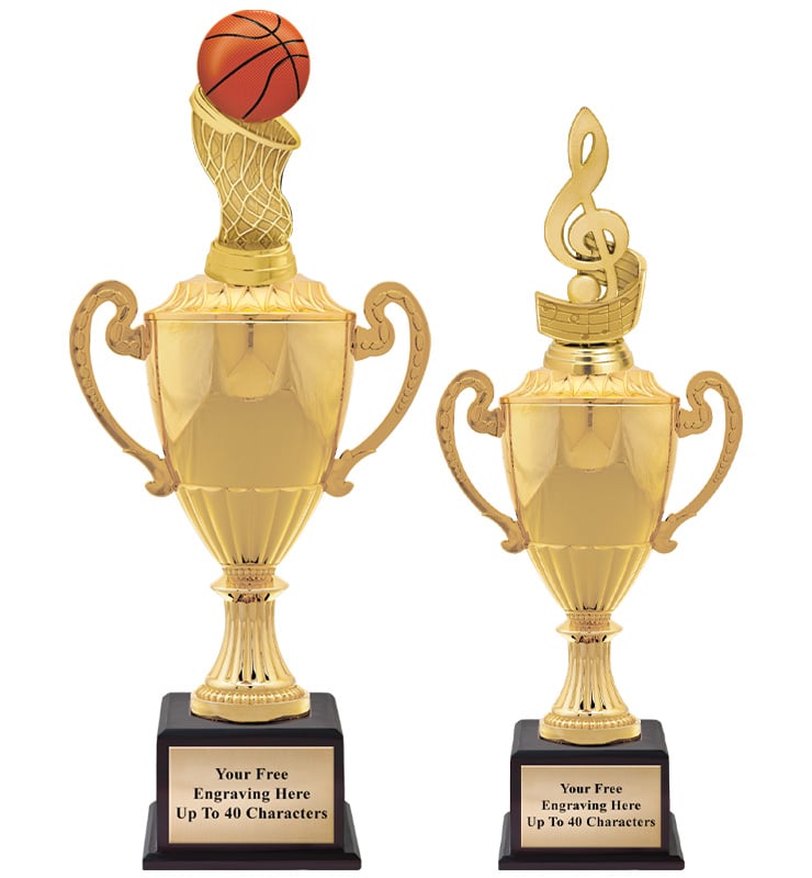 Sovereign Cups With Figure