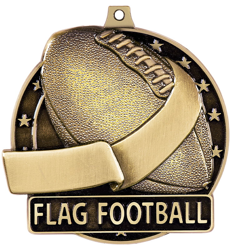 2" Flag Football Medals