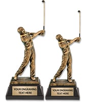 Topflight Male Swing Sculpture