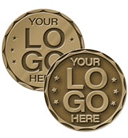 2" Double Sided Coin