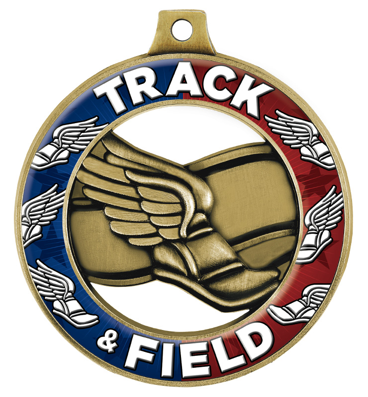 2" Winged Foot Rimz Medal