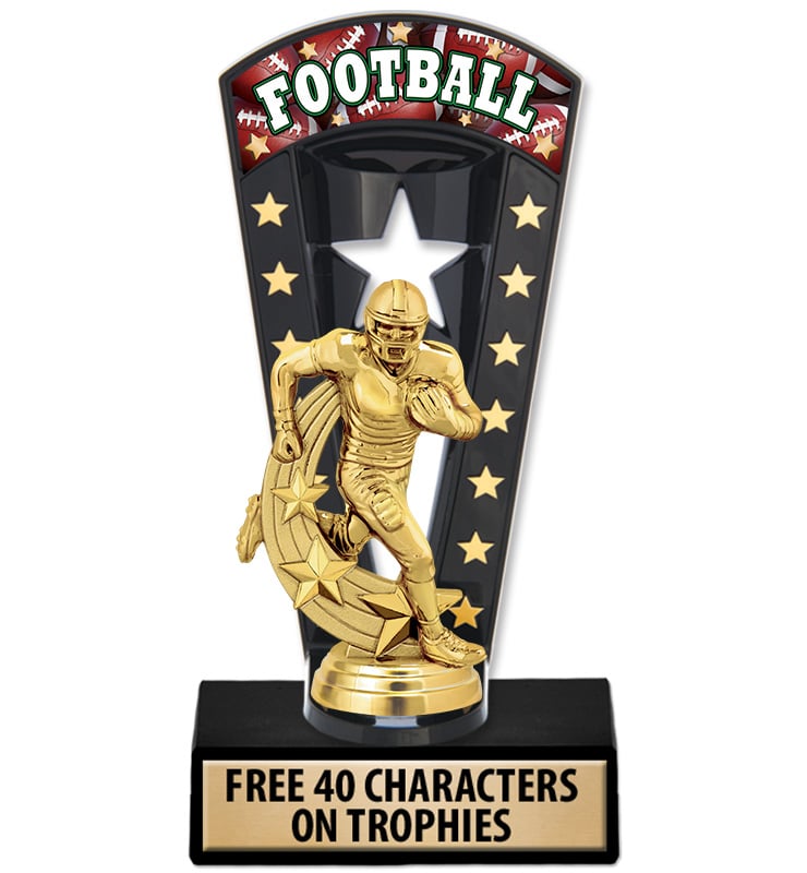 7 3/4" Dance Banner Backdrop Trophies