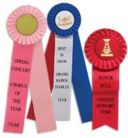 Custom Classic Rosette Ribbons