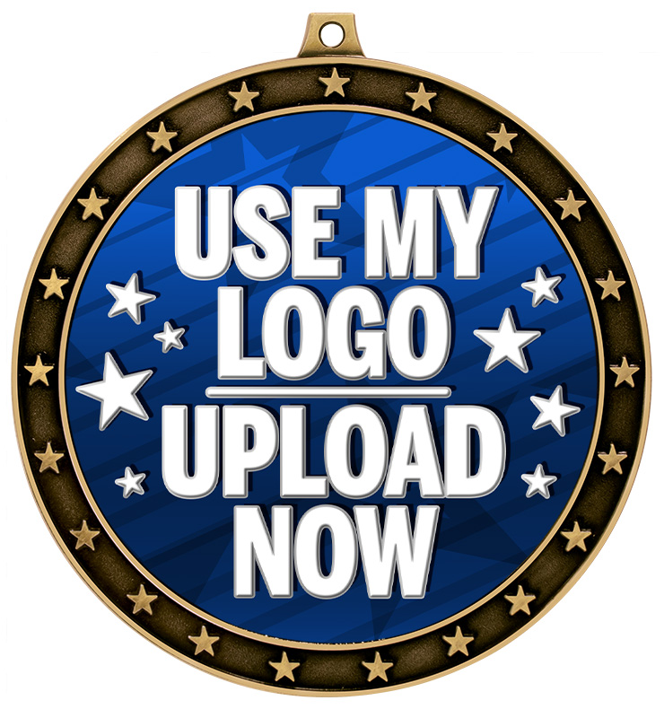 4" Universe Star Insert Medal