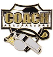 Coach/Whistle Pin