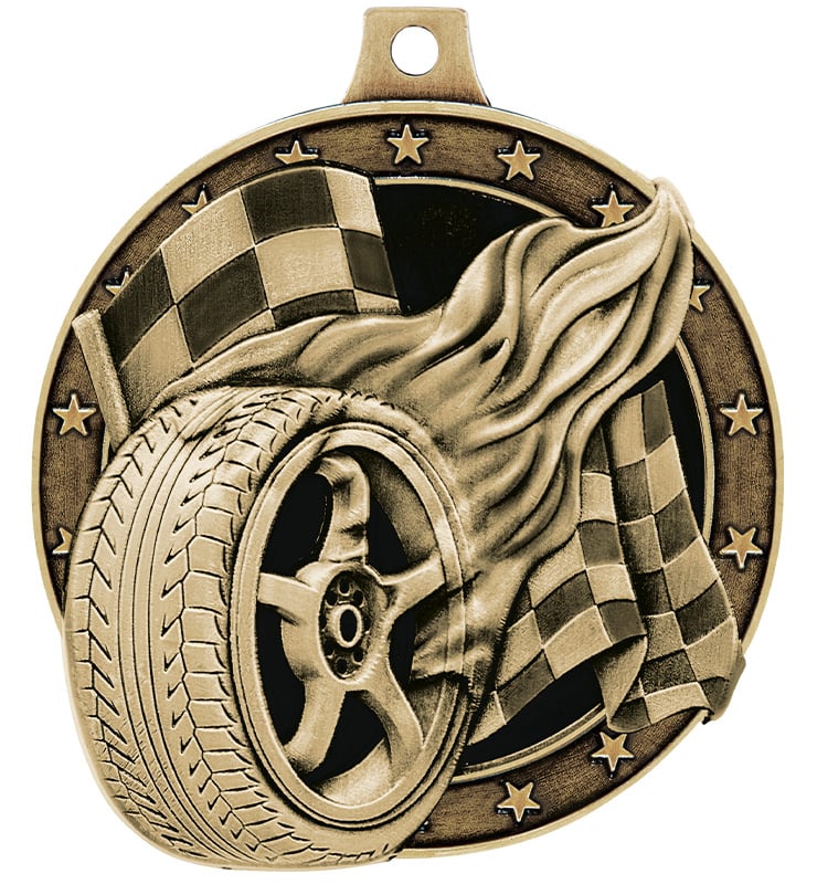 2" Racing Tire Medals