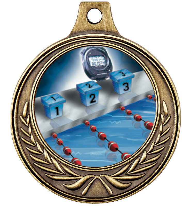 1 1/2" Swim Medals