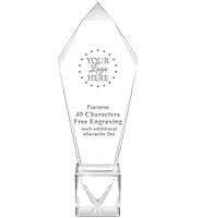 3D Eagle Ace Crystal