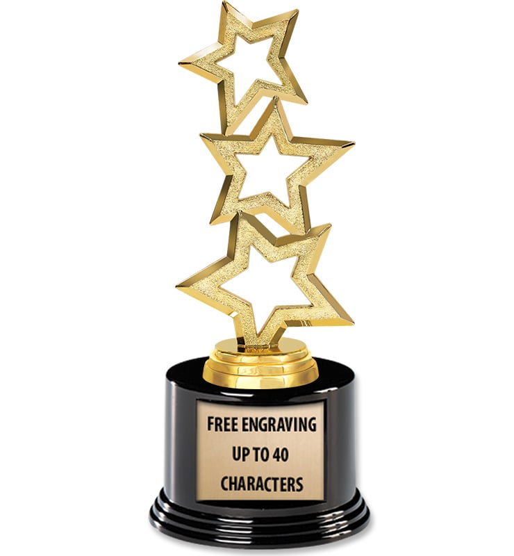 7 1/4" Deluxe Specialty Trophy