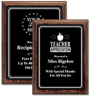 Trio Border Wood Plaques