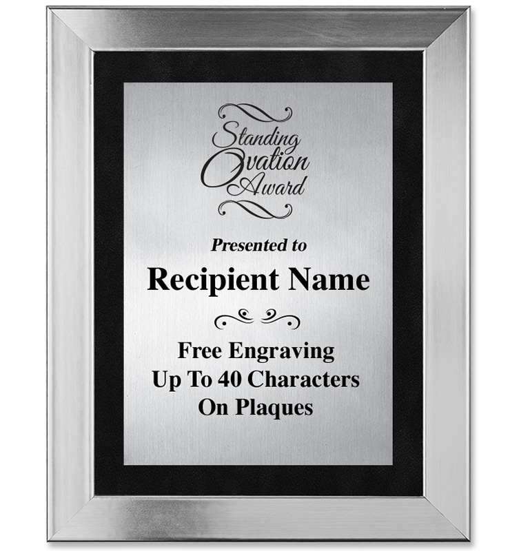 Stainless Steel Omega Frame Plaque