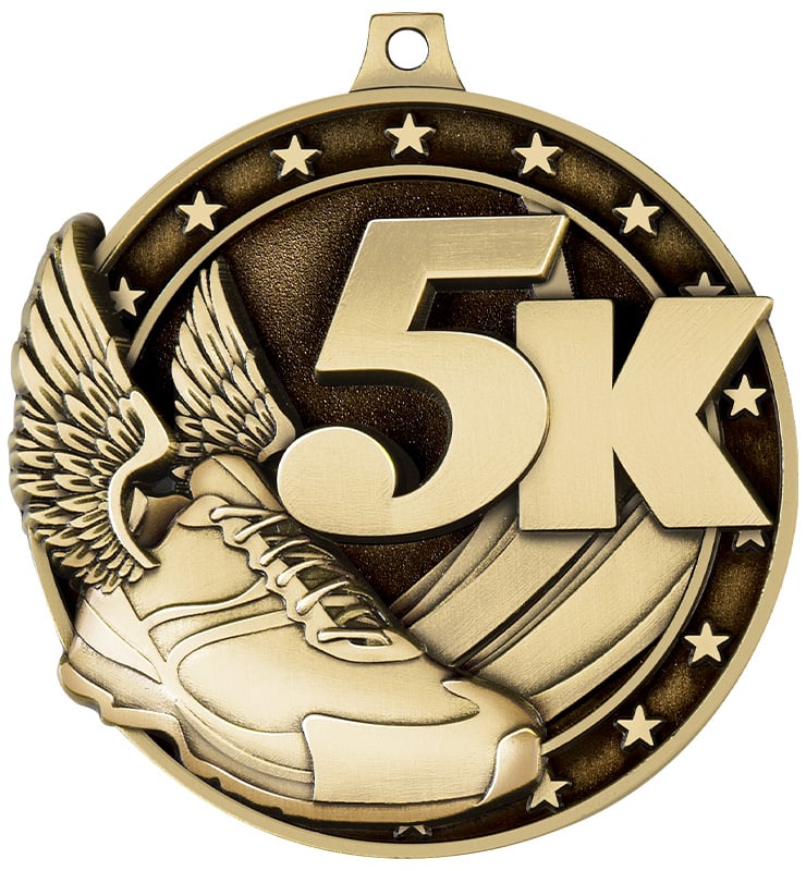 2" 5K Medal