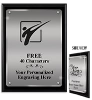 Floating Acrylic Plaques