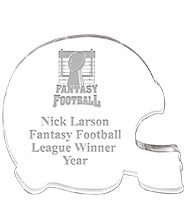 Football Helmet Acrylic