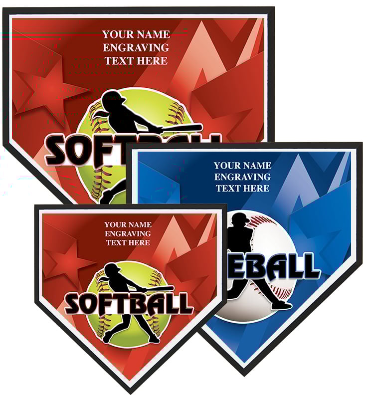 Home Plate Thunder Plaques