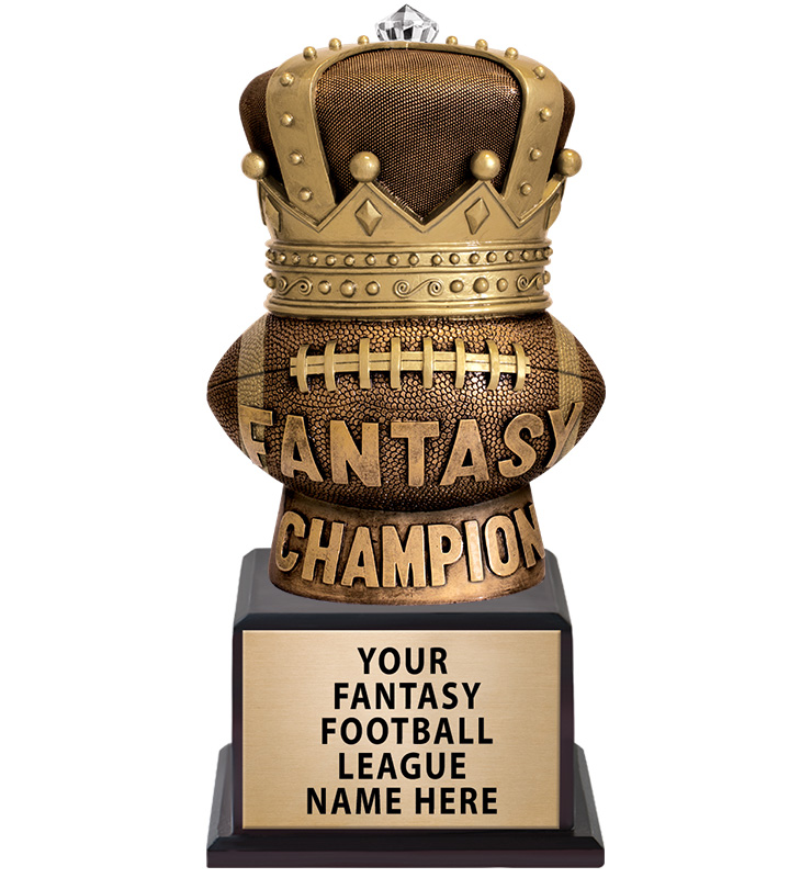 14" Fantasy Football Champion King Trophy