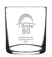 Golf Soiree Glass