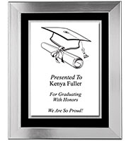 Platinum Frame Plaque