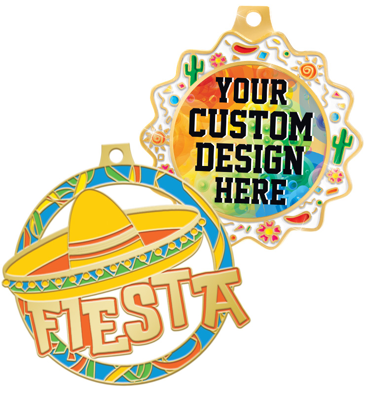 Custom Fiesta Medals