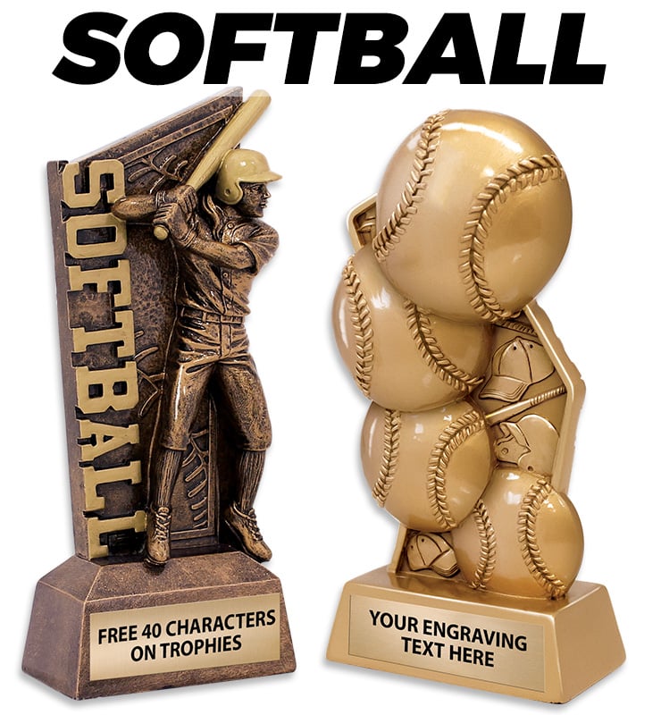 Softball Sculptures