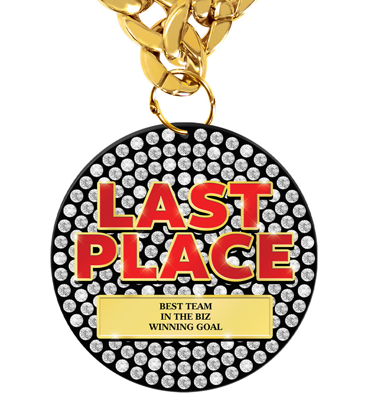 6" Baller Last Place Acrylic Medal