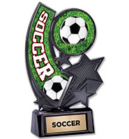 U-Sports Soccer Onyx Icicle Trophy