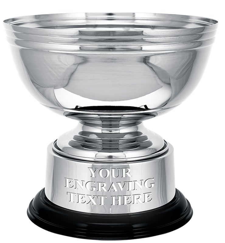 Silver Rosebowl Metal Cup Trophies