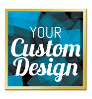 1" Gold Square Insert Pin