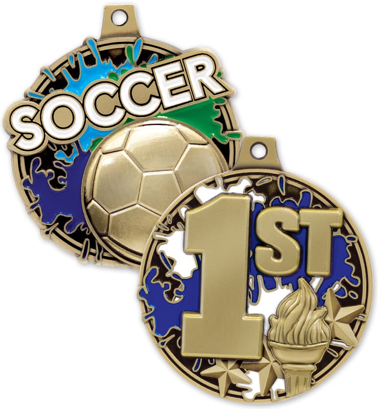 2" Splash Medals