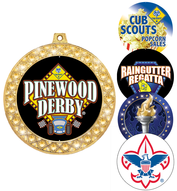 2 1/2" Twinkler Insert Medals