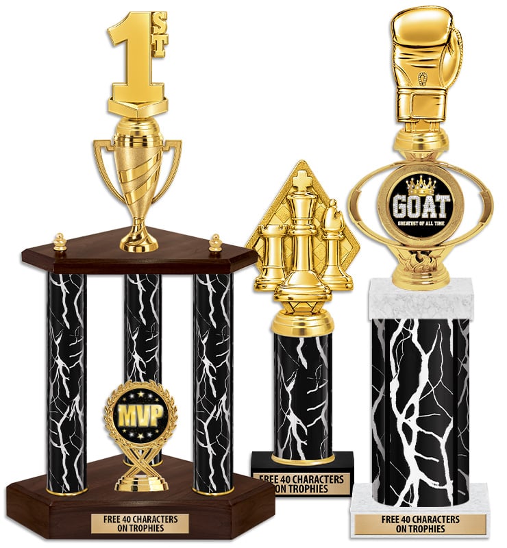 Black Lightning Trophies