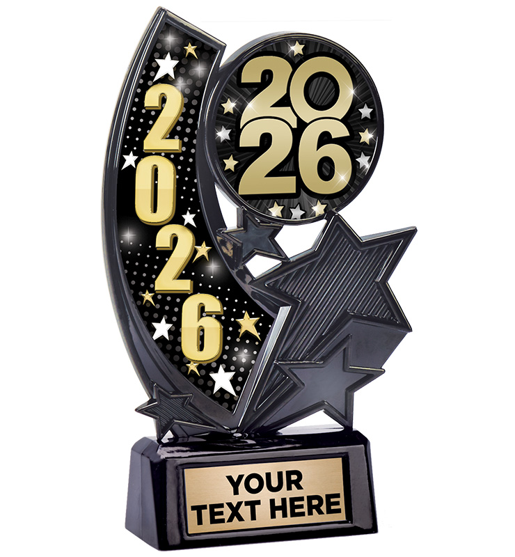 6 1/4" 2026 Onyx Icicle Insert Trophy