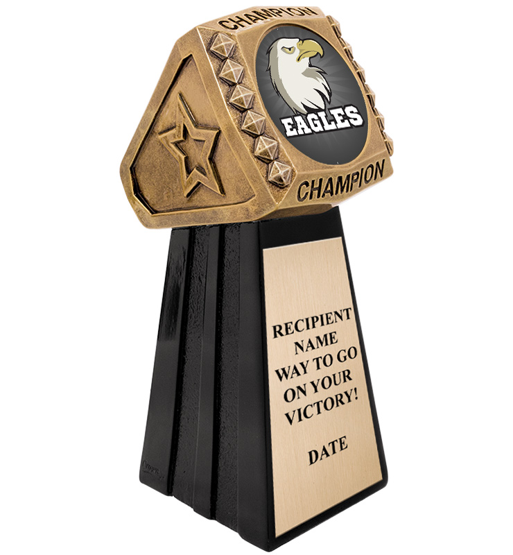 Champion Ring Eagle Sculpture