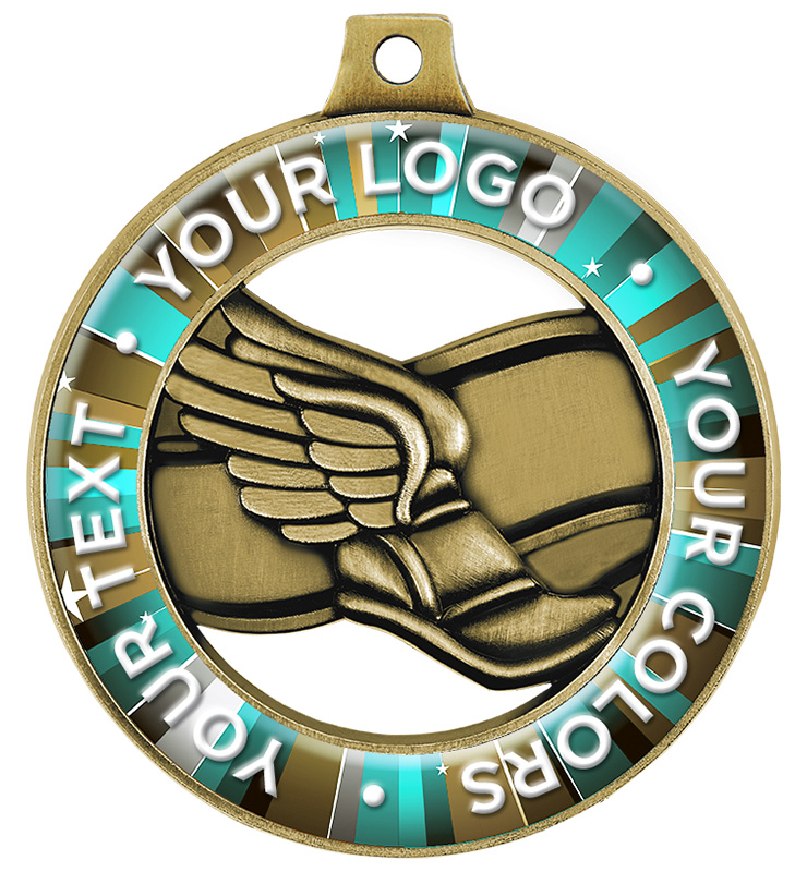 Custom Winged Foot Rimz Medals