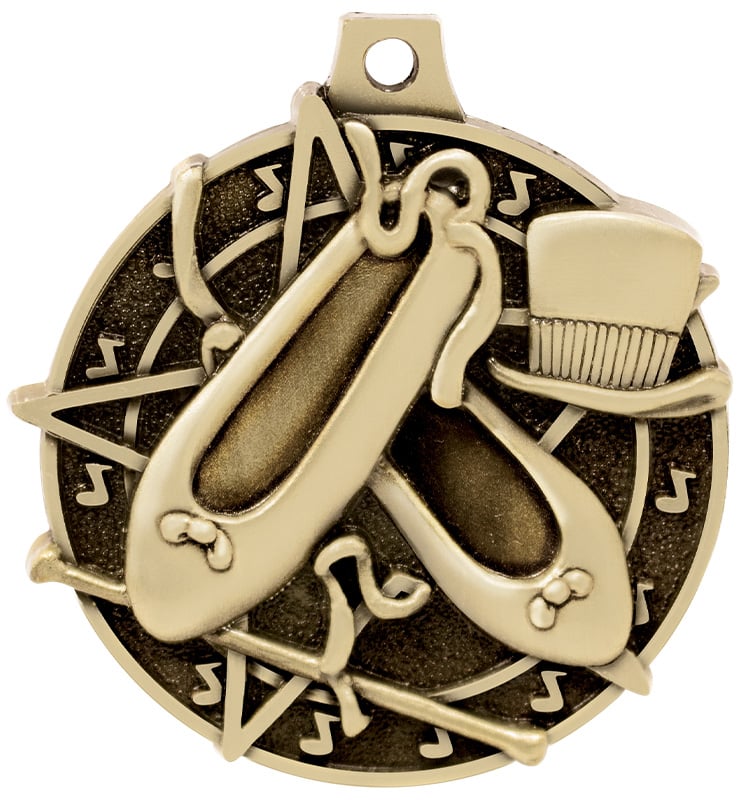 2" Dance Medal