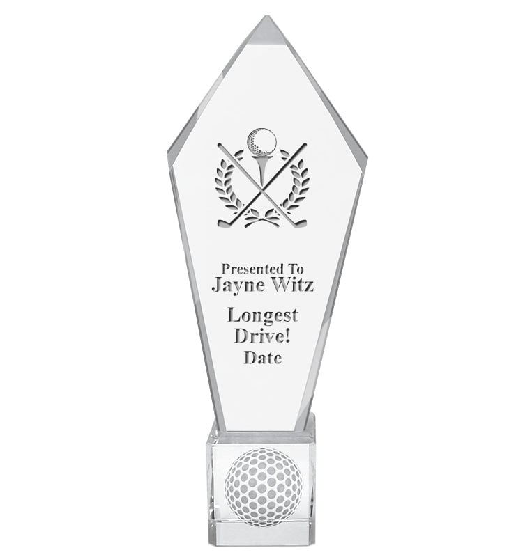 Ace Golf Ball Crystal