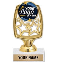 Star Whirl Insert Trophy