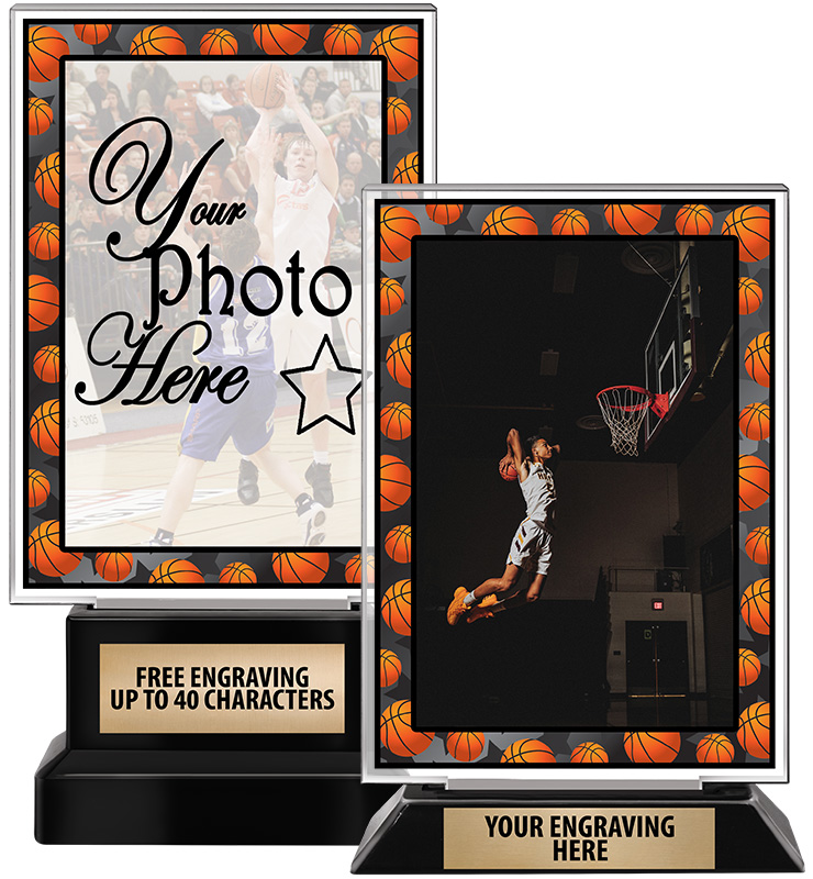 Basketball Photo Frame Insert Acrylic