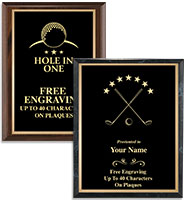 Classic Golf Plaques