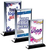 Trophy Award Custom Engraved Skyline Appreciation Acrylic Award UK Shooting Star-322015