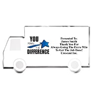 4 Wheeler Truck Acrylic