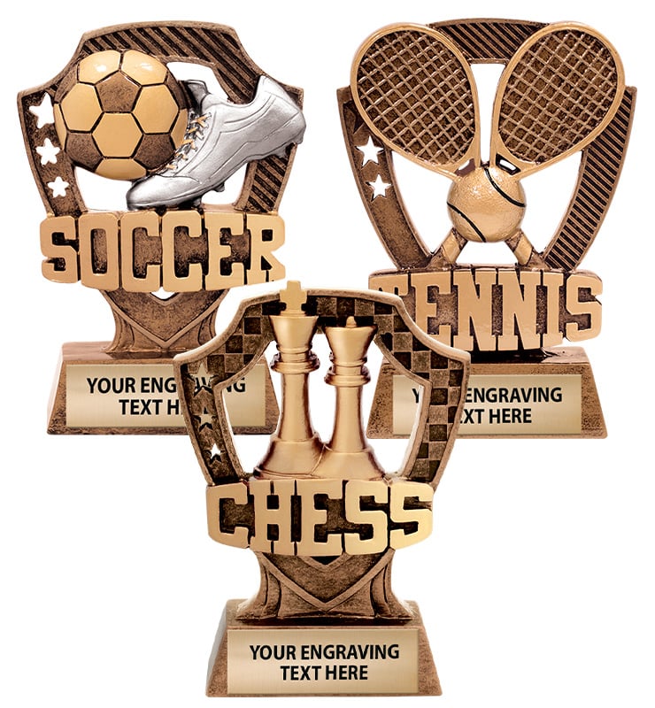 Shieldz Sculpture Trophies