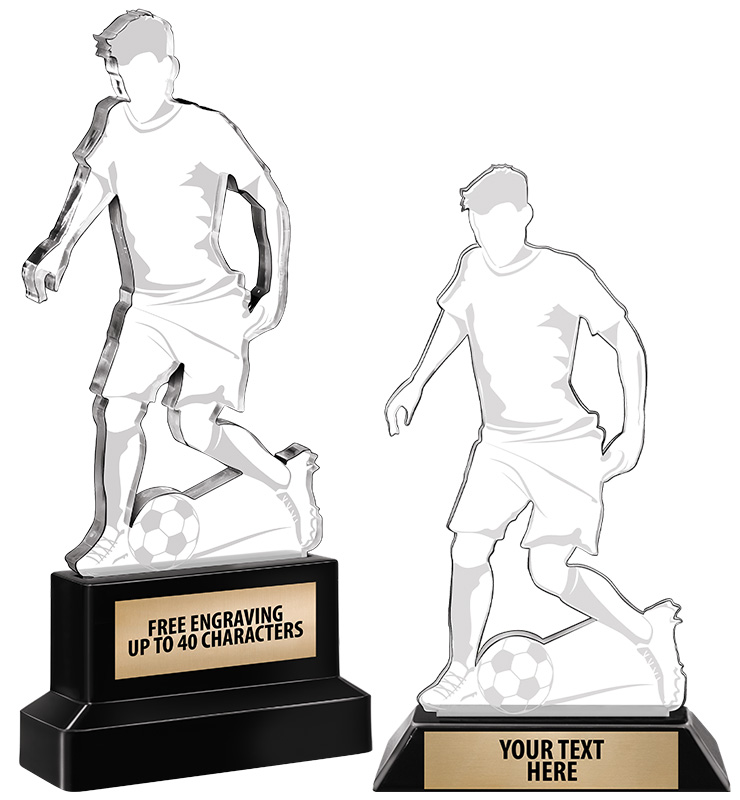 Soccer Male Dynamic Acrylic