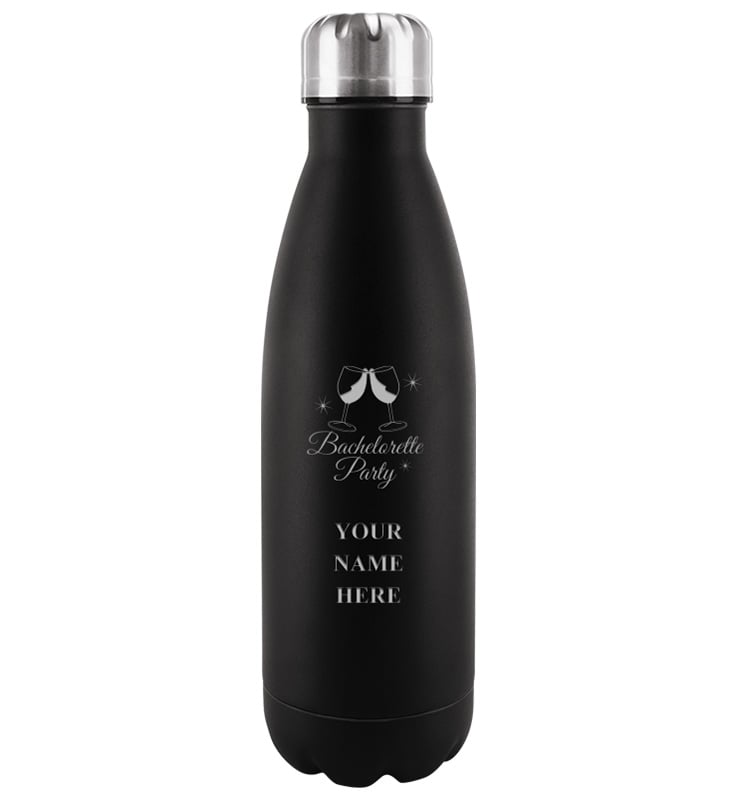 Black Water Bottle 17oz