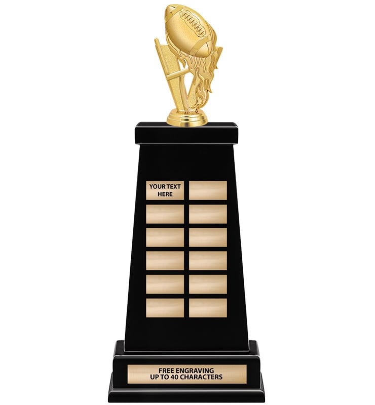 12 Plate Varsity Perpetual Trophy