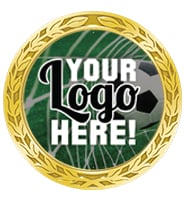 1.35" Laurel Wreath Pin